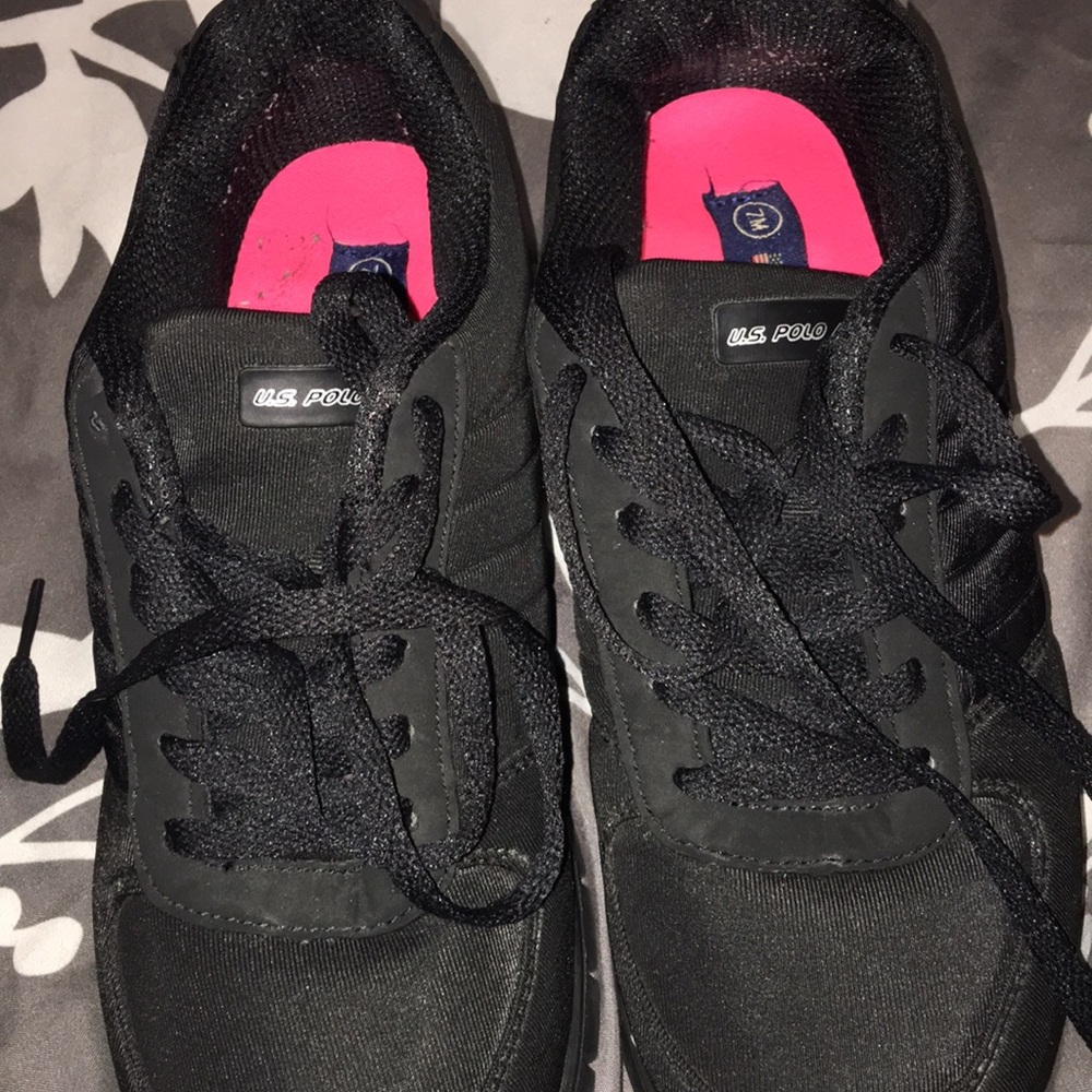 US Polo Assn. Black Sneakers